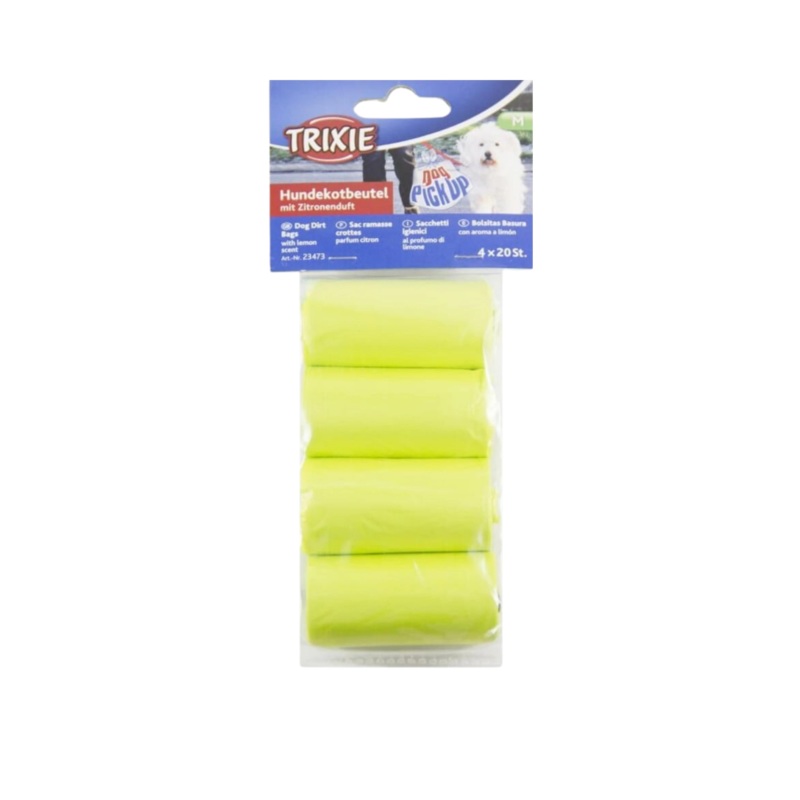 TRIXIE DOG POOP LEMON BAGS