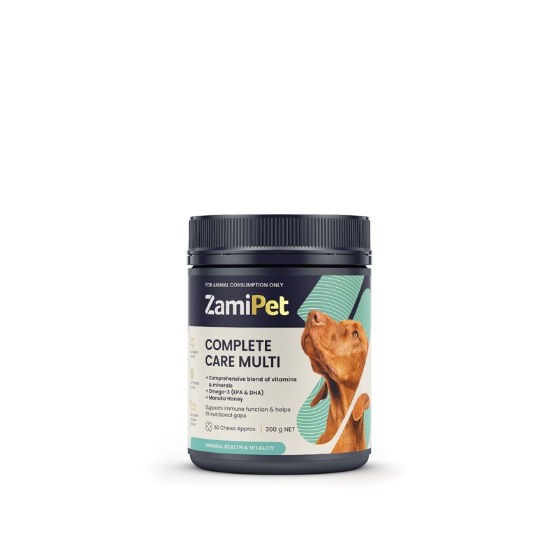 ZamiPet Complete Care Multi Chews for Dogs 300g 60 Pack ^._.^
