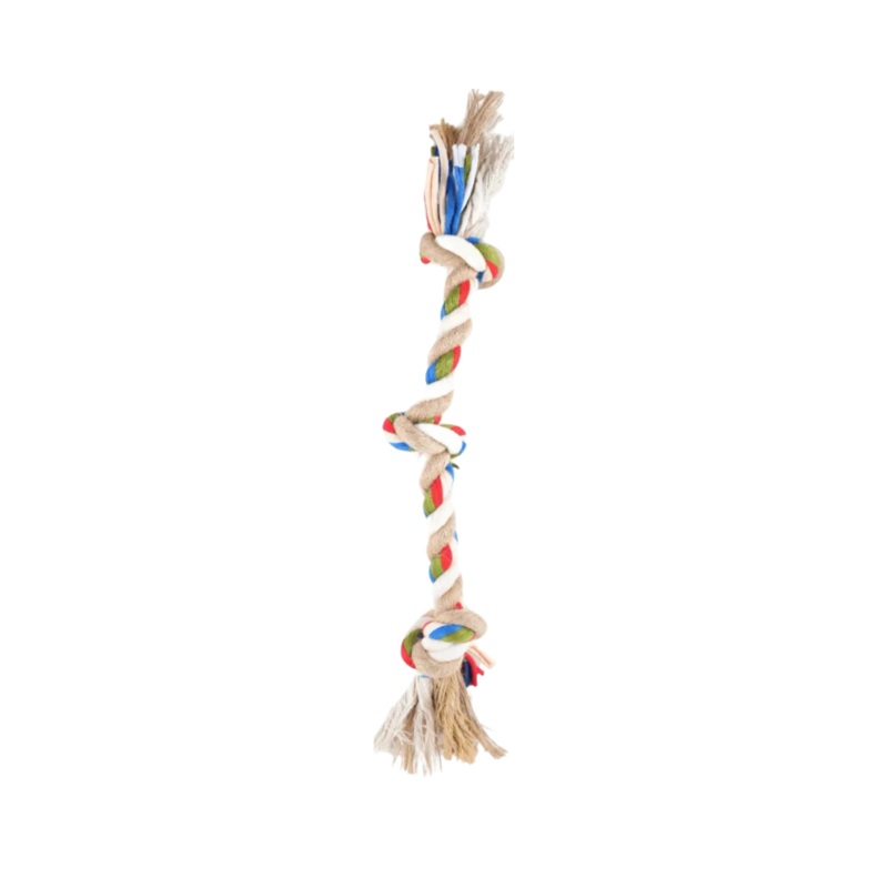 FOFOS FLOSSY 3 KNOTS ROPE TOY