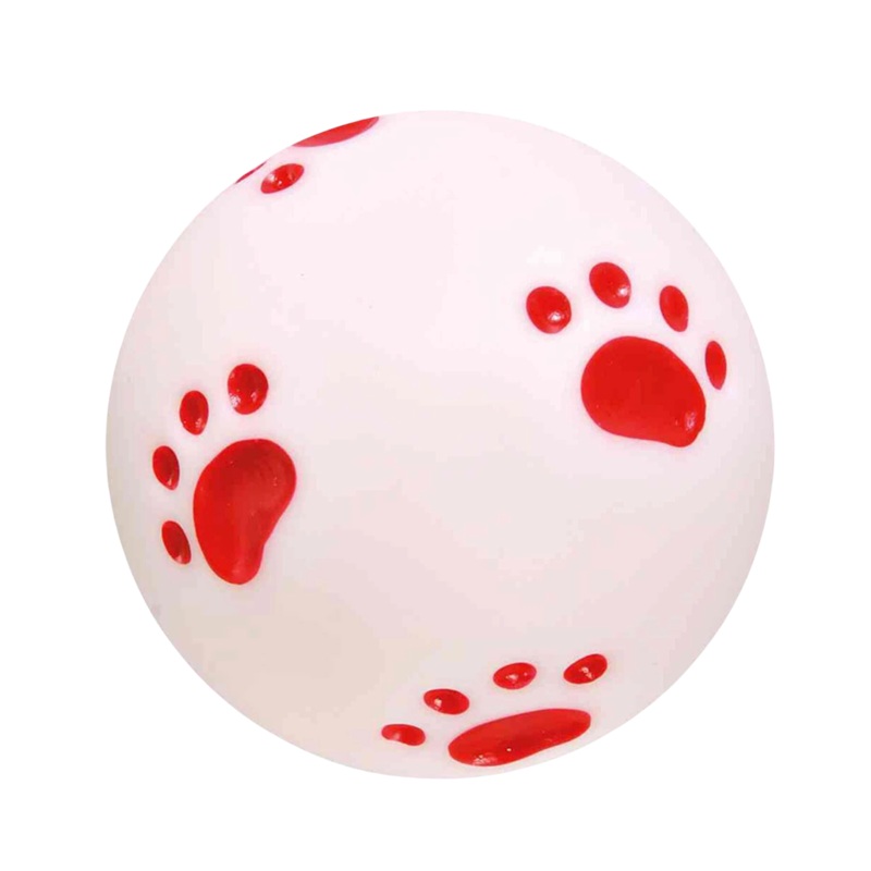 TRIXIE BALL WITH PAWS VINYL TOY