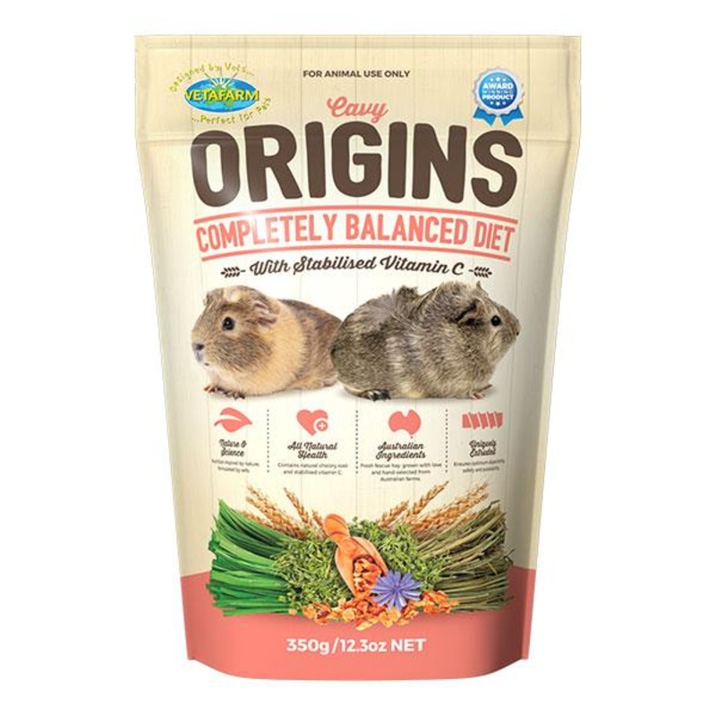 Vetafarm Cavy Origins Guinea Pig Food 350g