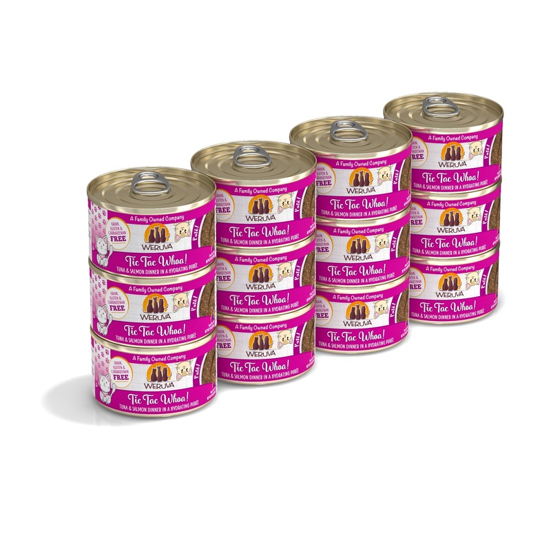 Weruva Classic Cat Pat, Tic Tac Whoa! With Tuna & Salmon