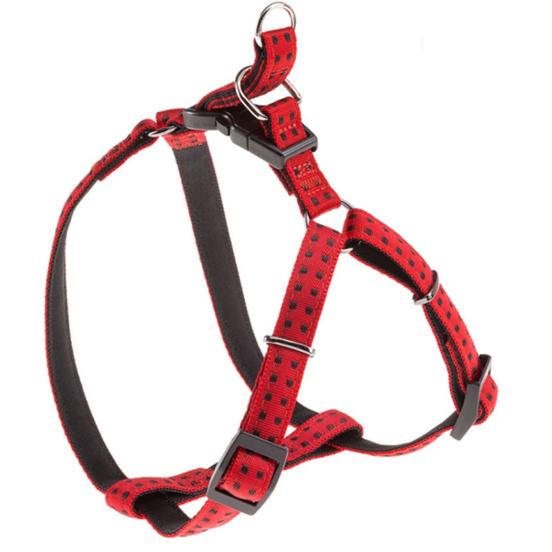 CRICKET P HARNESS XLARGE|XLARGE|BLACK|RED