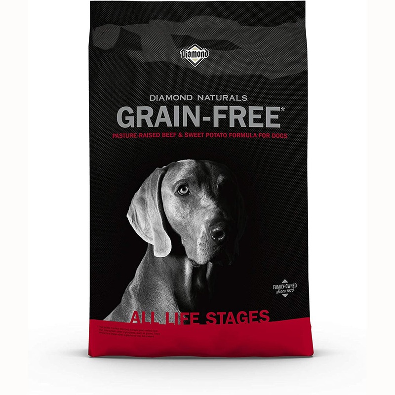 *DONATION TO ACTION FOR SINGAPORE DOGS* Diamond Naturals Dog Grain-Free Pasture-Raised Beef & Sweet Potato 28lb