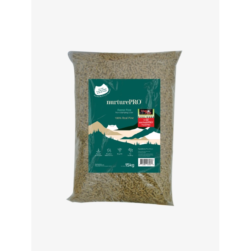 Nurture Pro Forest Pine Wood Litter for Cats 15 kg