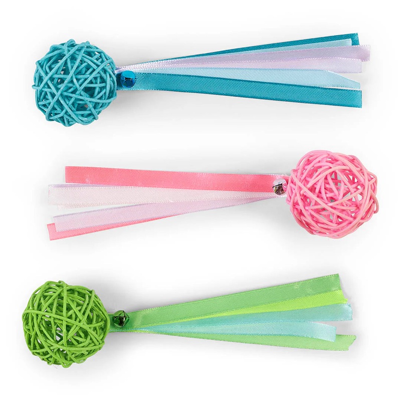 Kitty Wicker Ball Toy