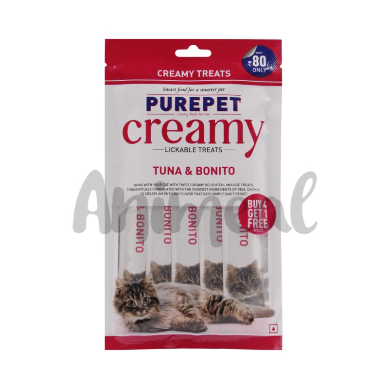 PUREPET CREAMY TREAT TUNA & BONITO