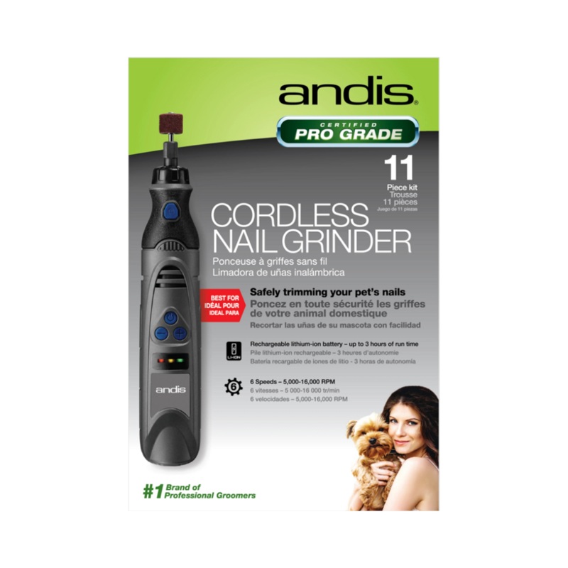 ANDIS CORDLESS NAIL GRINDER