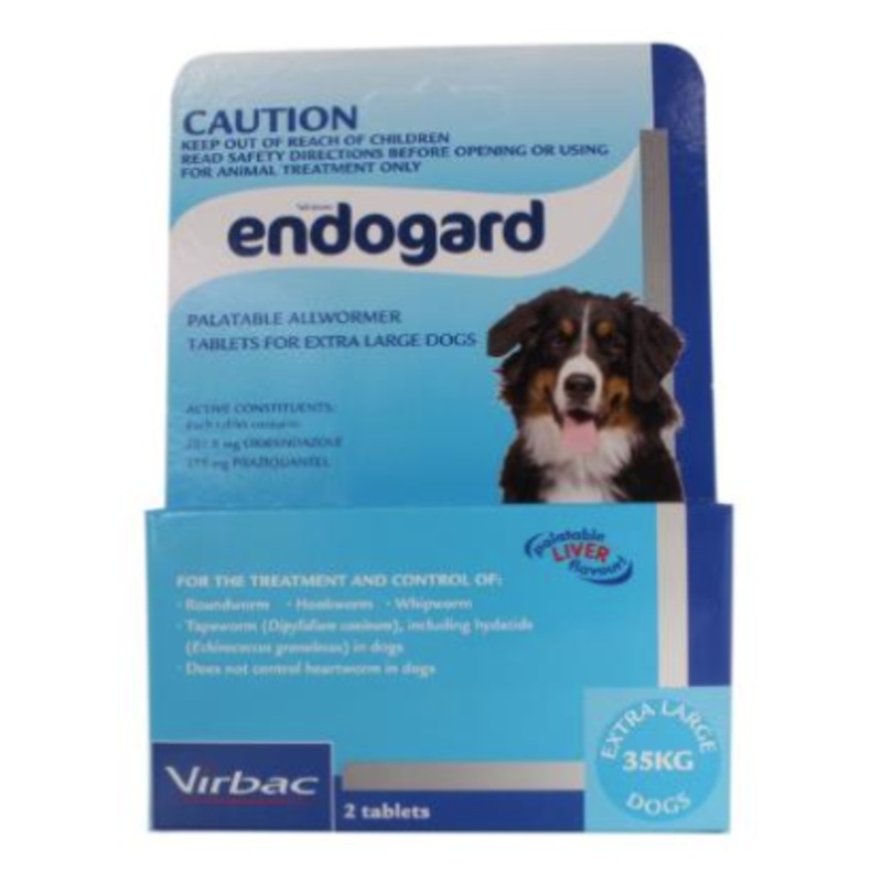 Endogard Allwormer up to 35kg – 2 Pack