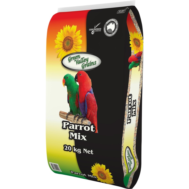 Green Valley Grains Parrot Mix Seed 20kg