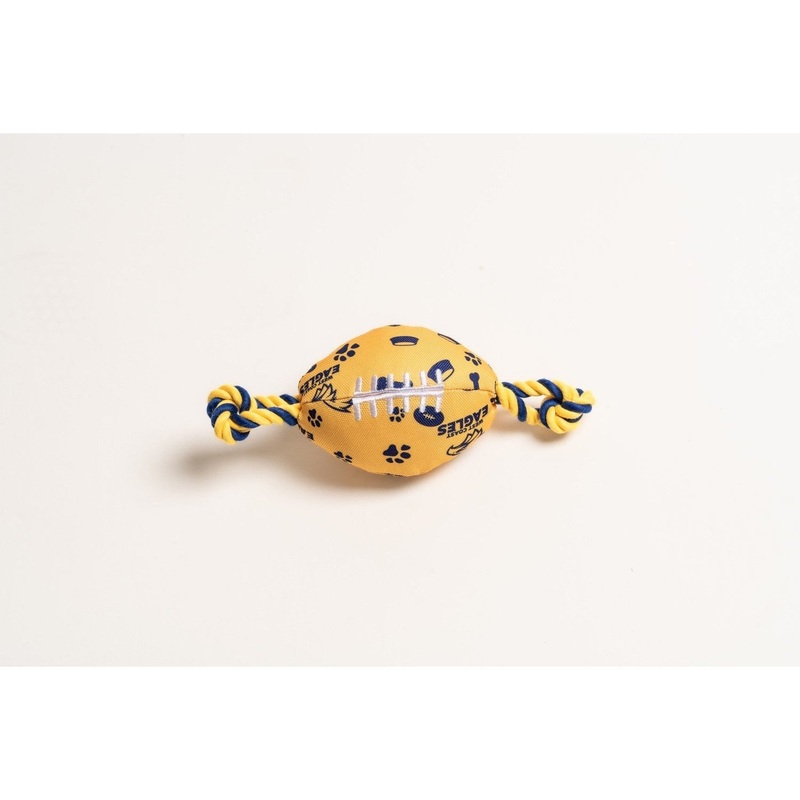 AFL West Coast Eagles Footy Dog Rope Toy