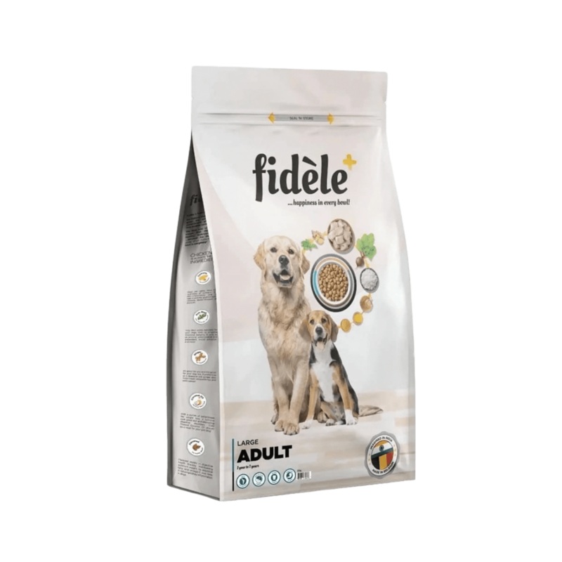 FIDELE PLUS ADULT LARGE DRY FOOD (M)