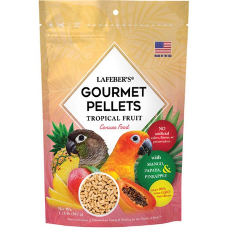 Lafeber Company Conures Tropical Fruit Gourmet Pellets – 1.25 lb