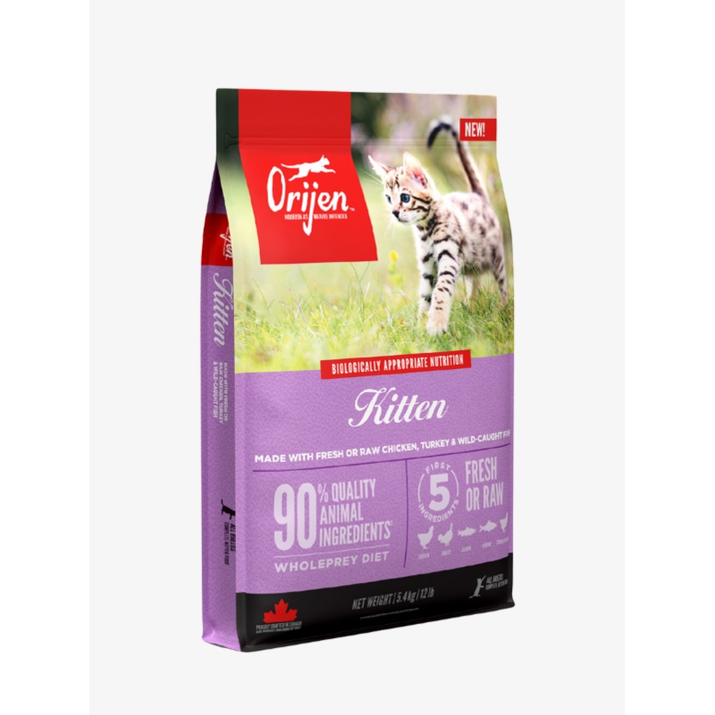 ORIJEN Freeze-Dried Infused Kitten Recipe Cat Dry Food 1.8kg