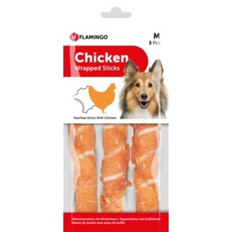 CHICKN WRAP STICK 17CM  3PC   155G