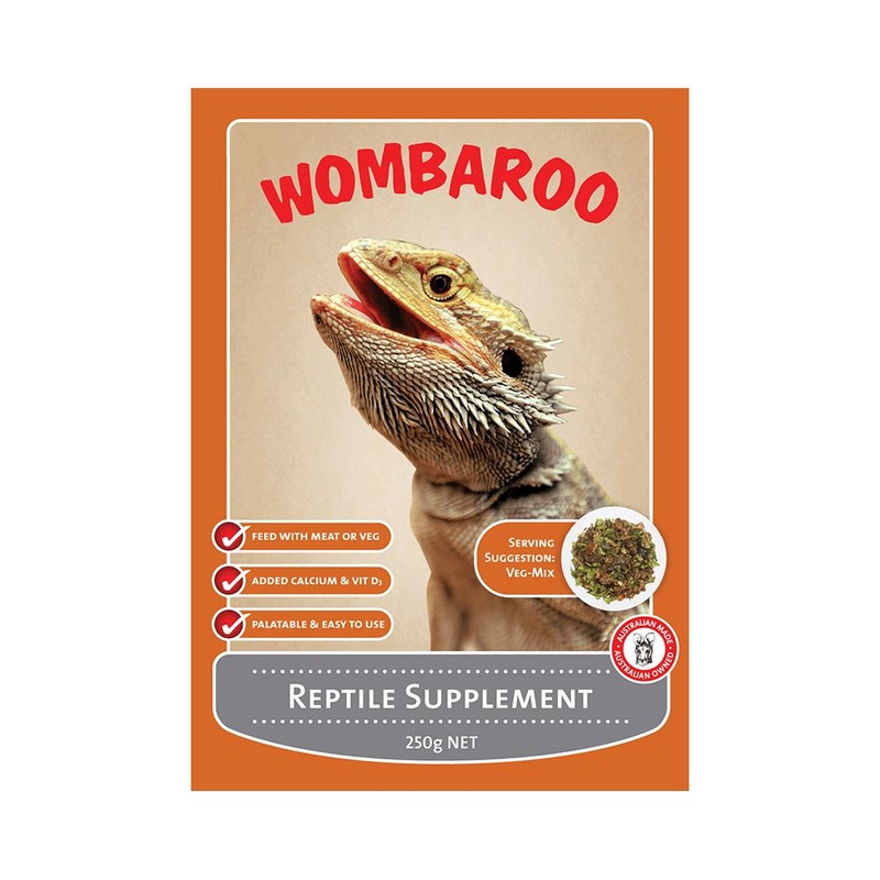 Wombaroo Reptile Supplement Mix 250g
