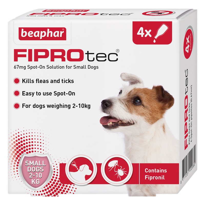 Beaphar FIPROtec Spot-On for Small Dogs