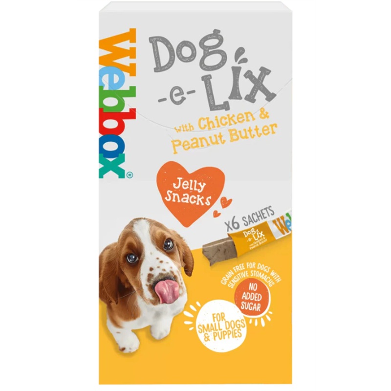 Webbox Dog E Lix Chicken And Peanut Butter 90g