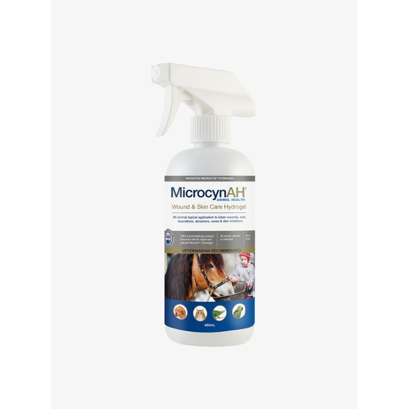 MicrocynAH Wound and Skin Care Hydrogel For Dogs & Cats 480ml
