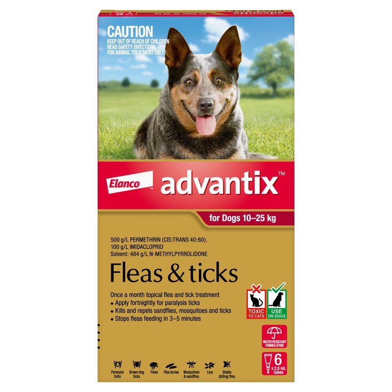 Advantix Large Dog 10-25kg|3 Pack|6 Pack
