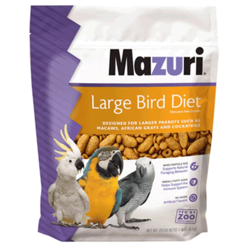 Mazuri Large Bird Diet – 3 lb