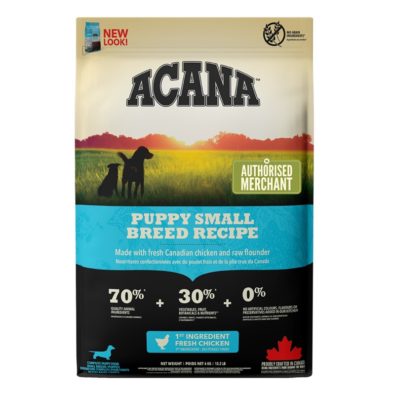 Acana Dog Heritage Puppy Small Breed 6kg