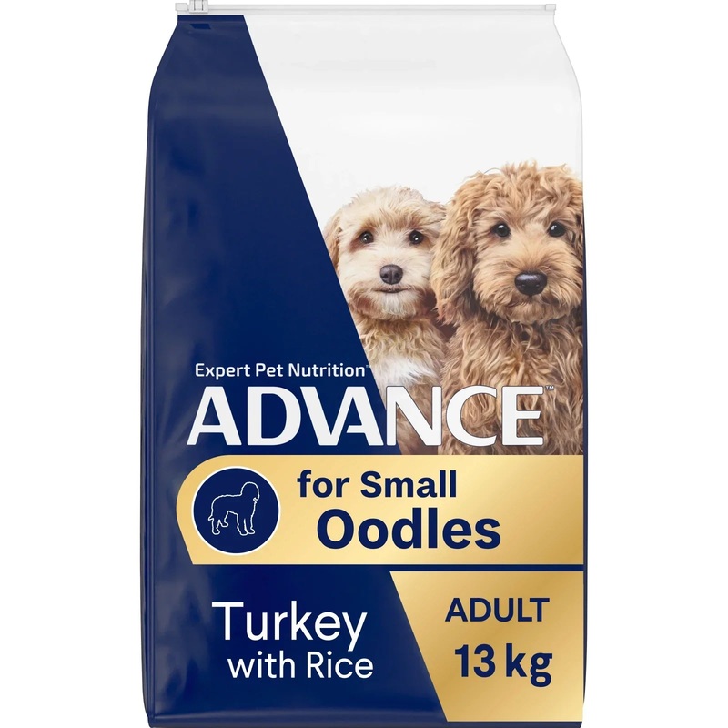Advance Turkey and Rice Small Oodles Adult Dog Dry Food 13kg