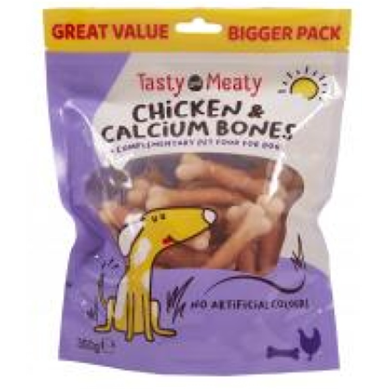 T M Chicken And Calcium Bones 350g