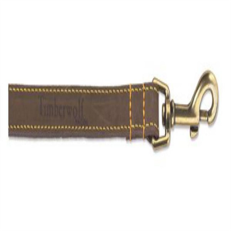 Ancol Timberwolf Leather Lead Sable 1m