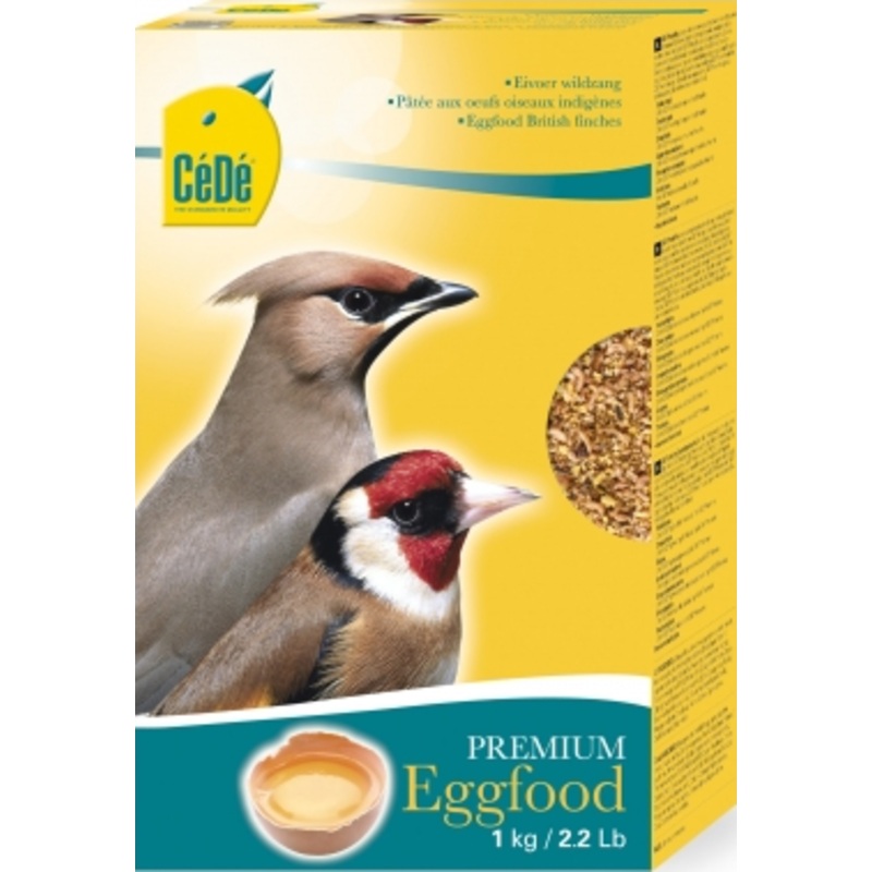 CEDE EGGFOOD BRIDISH FINCHES 1KG