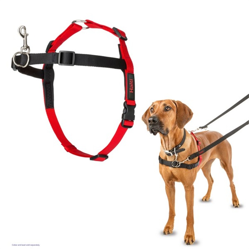 CoA Halti Front Control Harness Black/Red Large