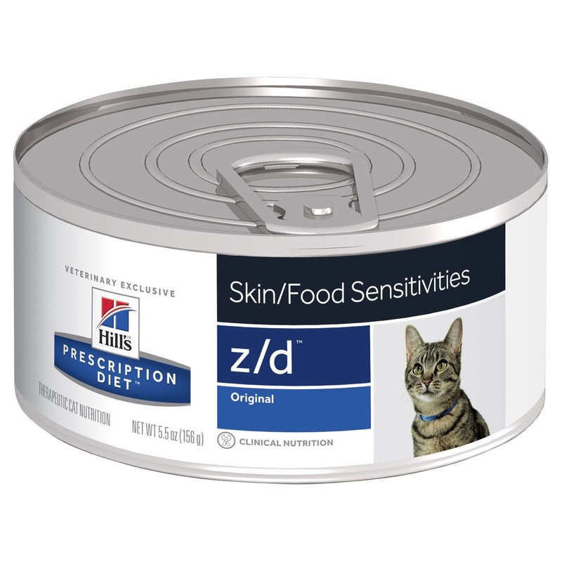 Hills Prescription Diet Cat z/d Skin/Food Sensitivities Original Wet Food 156g