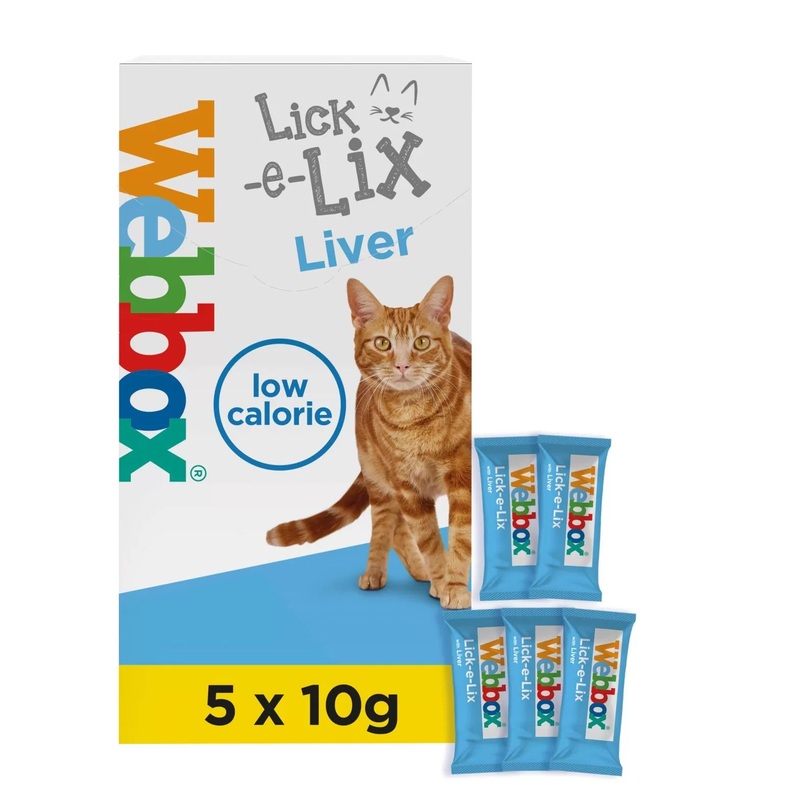 5x LICK-E-LIX LIVER 10G|5x10G