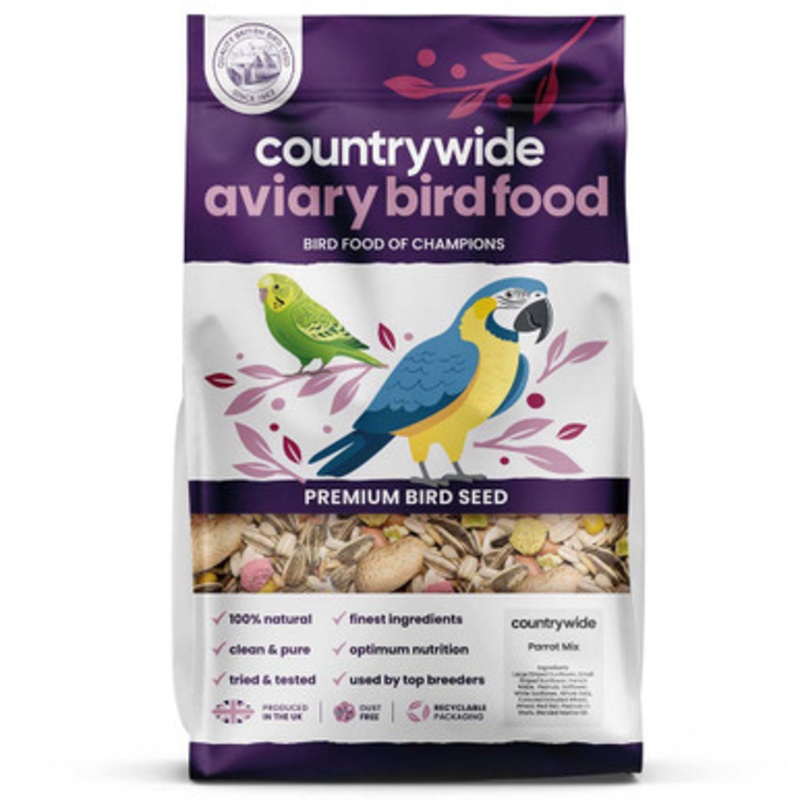 Countrywide Traditional Parrot Food Seed Mix 12.5kg