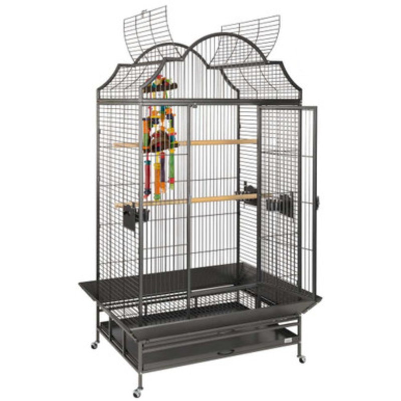 Enterprise Large Top Opening Parrot Cage – Antique