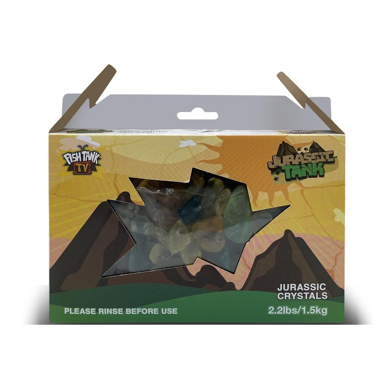 Fish Tank TV Jurassic Land Crystalz Substrate