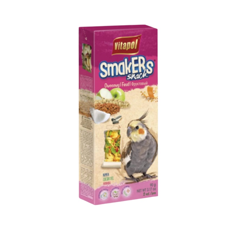 VITAPOL FRUIT SMAKERS FOR COCKATIEL