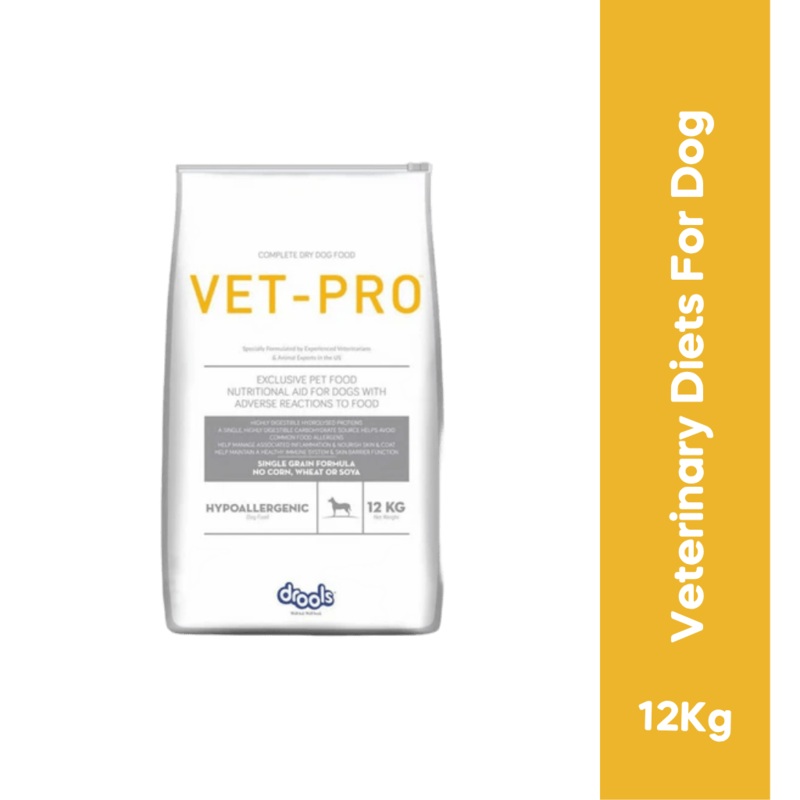 VET PRO HYPOALLERGENIC DRY FOOD (XL)