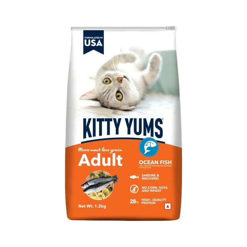 KITTY YUMS CAT ADULT DRY FOOD (S)