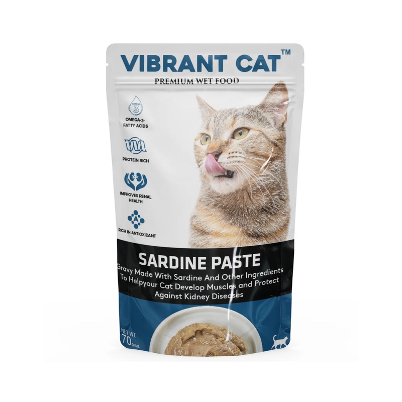 VIBRANT CAT SARDINE PASTE