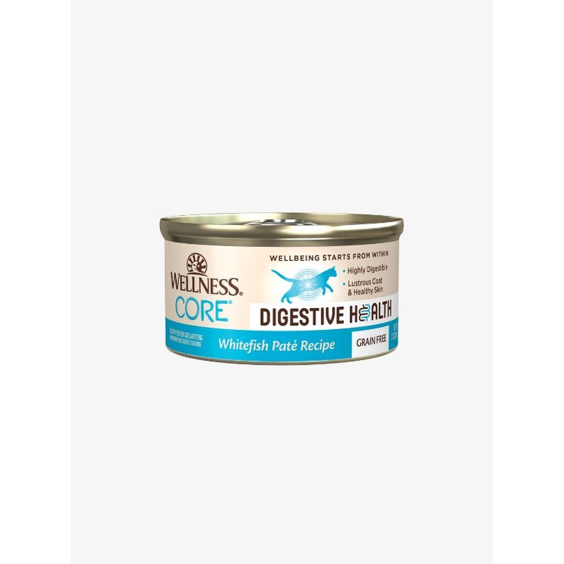 Wellness Core Digestive Health Pate WhiteFish Wet Cat Food [Weight : 3 oz]