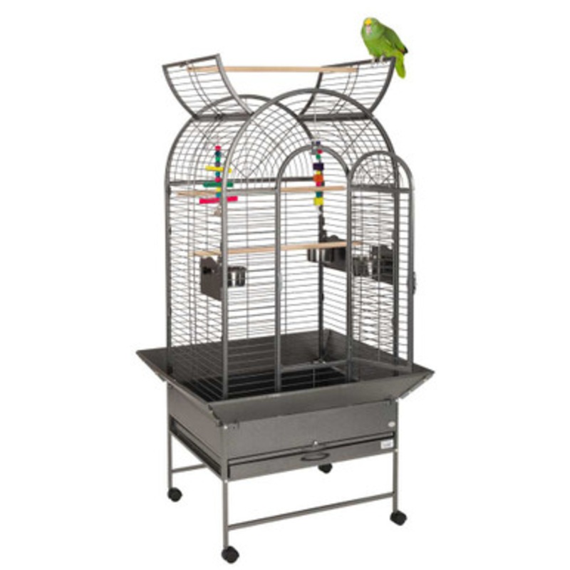 Cortes Top Opening Parrot Cage – Antique