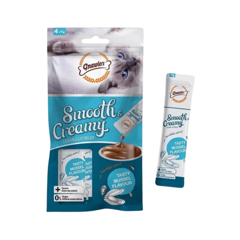 GNAWLERS CREAMY TREAT MUSSEL (S)