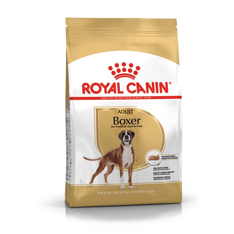 ROYAL CANIN BOXER Adult DOG DRY food 1 x 12.0KG