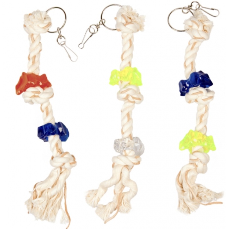 BIRD ROPE 3 KNOTS|33x6cm