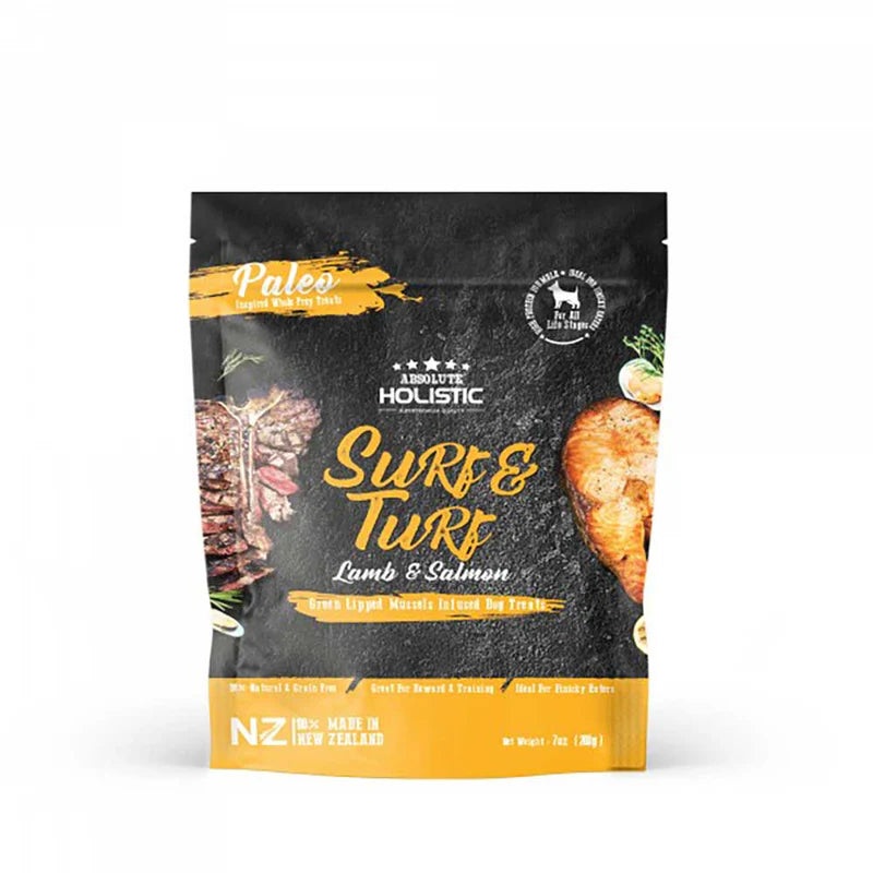 Absolute Holistic Treats Lamb & Salmon 200g