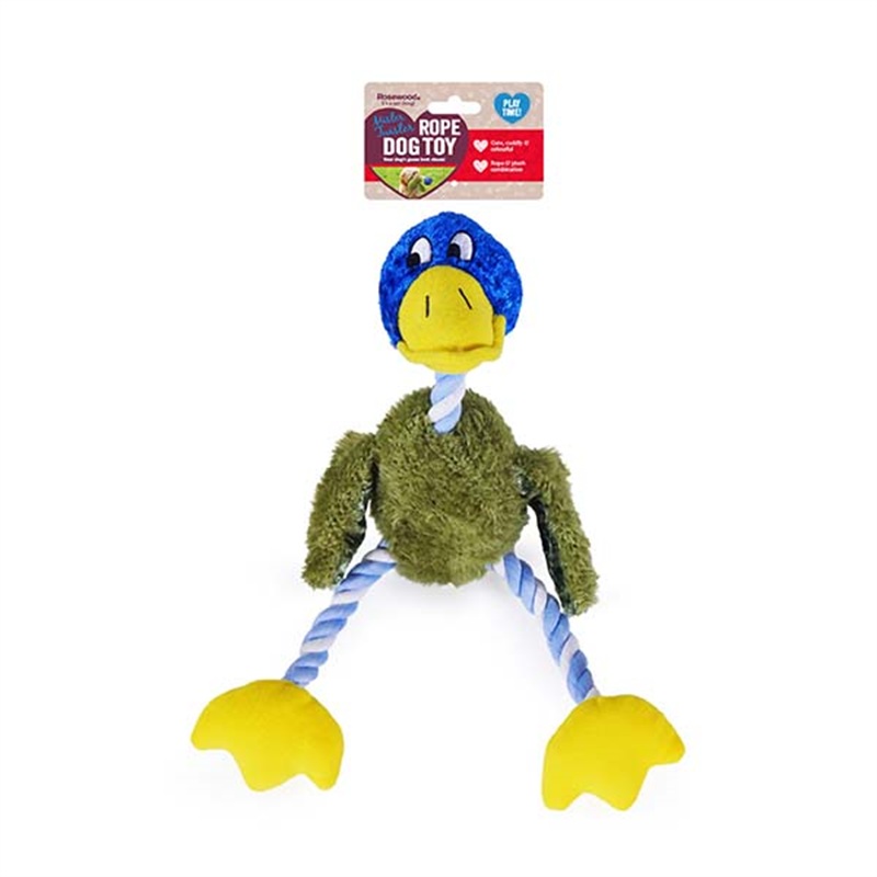 Rosewood Mister Twister Delia Duck Dog Toy