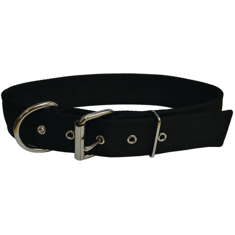 Wide Nylon Collar|20″|22″|24″|26″|28″|Black|Brown