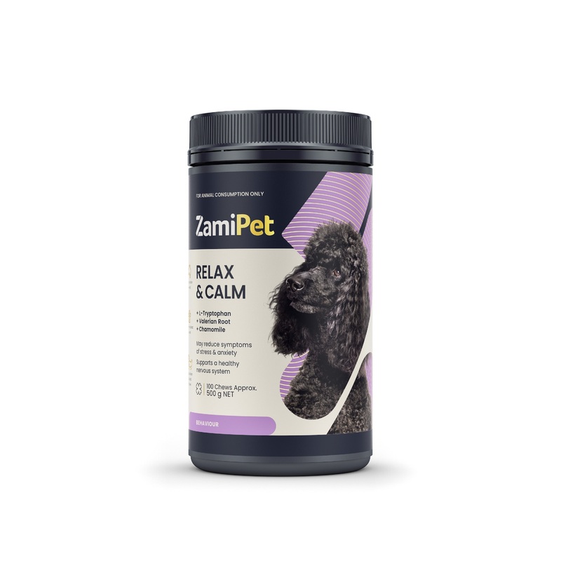 ZamiPet Relax and Calm Chews for Dogs 500g 100 Pack ^._.^