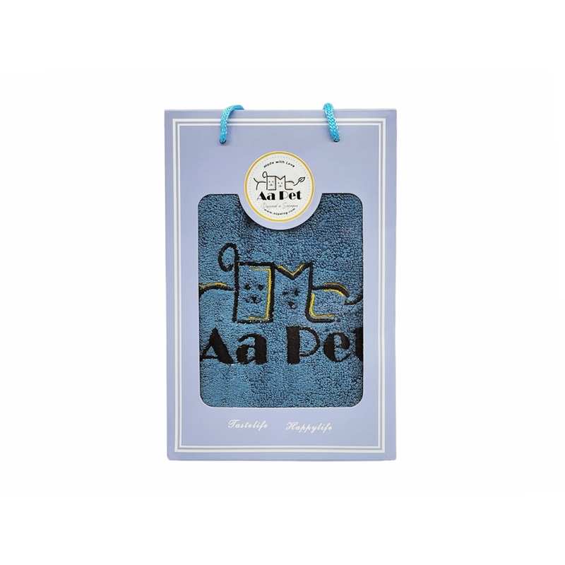 AaPet Hypoallergenic Bamboo Towel Blue